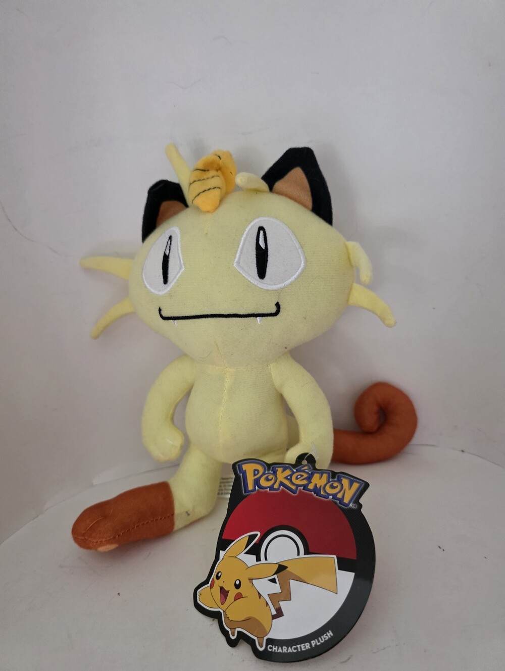 Pokémon TOMY Nintendo 7” Meowth Plush Stuffed Animal 2016